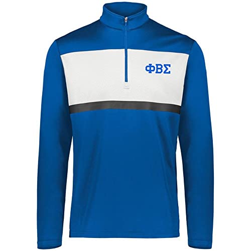 Greekgear Phi Beta Sigma Prism Bold 1/4 Zip Pullover