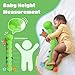 AWOTOY Baby Toys 6-12 Months Music Caterpillar Infant Toys Stuffed Animals 0-3-6 Months Tummy Time Teething Sensory Toys with Mirror Rattle&Pull String for Boys Girls Birthday Gifts|Grass Green,Leafy