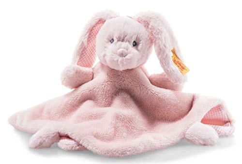 Steiff Belle Bunny Blanket 10” Soft Cuddly Friends