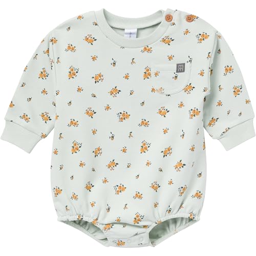 Modern Moments by Gerber Unisex Baby Bubble Romper, Fall Roses, 12 Months