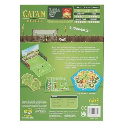 CATAN Soccer Fever Escenario Expansión Juego de Estrategia miniatura 2