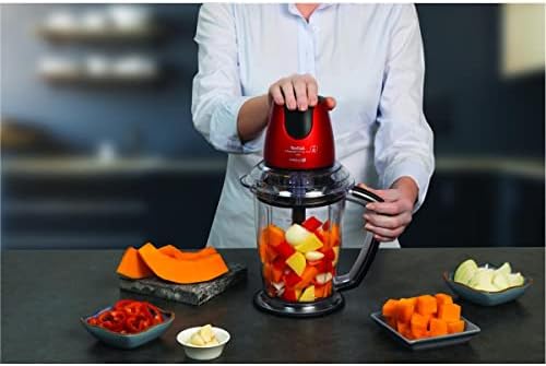 Tefal MasterChop Powelix Maxi 4 Bıçaklı 500 Watt Doğrayıcı Rondo - 815 ml - Görsel 5