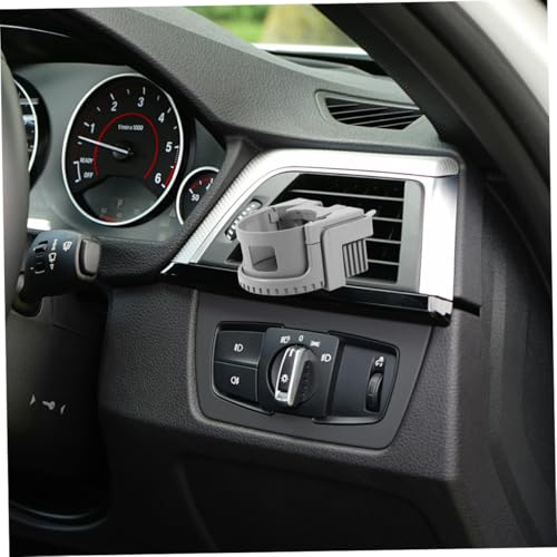 Portavasos Universal para Auto Adaptador 2 Piezas Color Gris miniatura 6