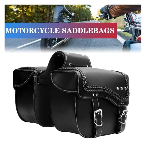 Alforjas motocicleta para llevar herramientas y equipaje seguro en cada viaje 2