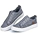 JENN ARDOR Women's Canvas Slip On Sneakers Low Tops Fashion Flats Comfortable Casual Shoes for Walking