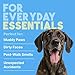 TropiClean Hypoallergenic Dog Wipes for Paws, Butt, Face and Body, Safe for Puppy, Puppy Essentials, Cleaning Deodorizing, Unscented, Cat Safe, 100ct