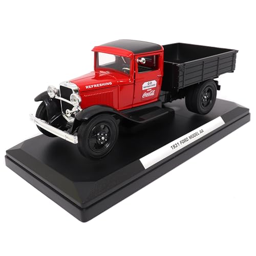 Modelo en escala 1:24 Ford AA Pickup 1931 Coca-Cola miniatura 2