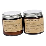 Baluue 2stücke Duftkerzen Aus Sojawachs Für Luftreinigung Aromatherapie Kerzen Für...
