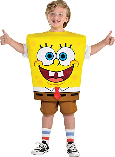 Party City SpongeBob SquarePants Halloween Costume for Children, Nickelodeon, 3-4T, ...