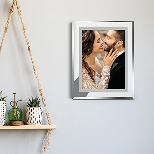 Vienrose 4 Pack 8X10 Picture Frame, Glass Photo Frames 8 By 10 Made Of High Definition Real Glass Display Pictures Horizontal Or Vertical For Table #TOP5