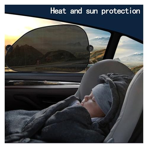 Parasol ventanilla coche universal plegable reflector solar 2 unidades 4