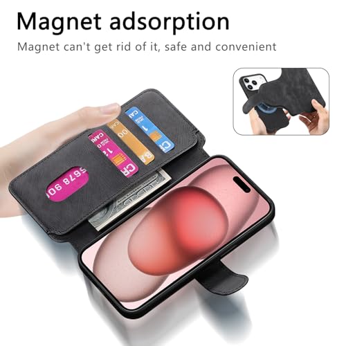 Étui portefeuille iPhone 17 Pro cuir clapet protection intégrale