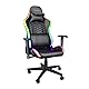 Trust Gaming GXT 716 Rizza Gaming Stuhl mit RGB LED-Beleuchtung, 350 Farben und Effekten, Höhenverstellbare Armlehnen, Rundum Drehbar, Ergonomischer Bürostuhl, Gamer Stuhl - Schwarz