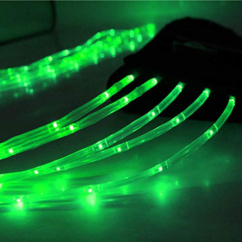 Flytianmy 100CM Horse Tail USB Lights Chargeable LED Horse Harness Equestrian Outdoor Sports The Lights Horse Tail Green - Thumbnail 6