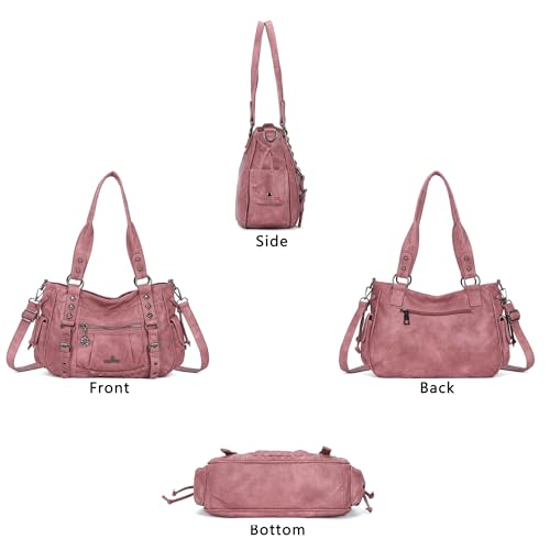 Bolso de hombro Angel Kiss para mujer multi bolsillo retro hobo miniatura 7