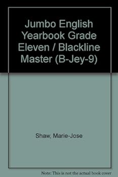 Paperback Jumbo English Yearbook Grade Eleven / Blackline Master (B-Jey-9) Book