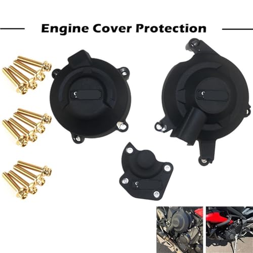 Couvercle de moteur moto Street Triple R étui protection carter 2012 2013 - 5