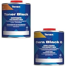 Tenax Uni-Black Step 1 & 2 - TonerBlack and Cera Black G - Complete System
