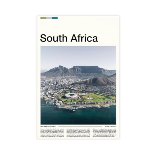 XIEZIXUAN South Africa Cape Town Wall Art Posters
