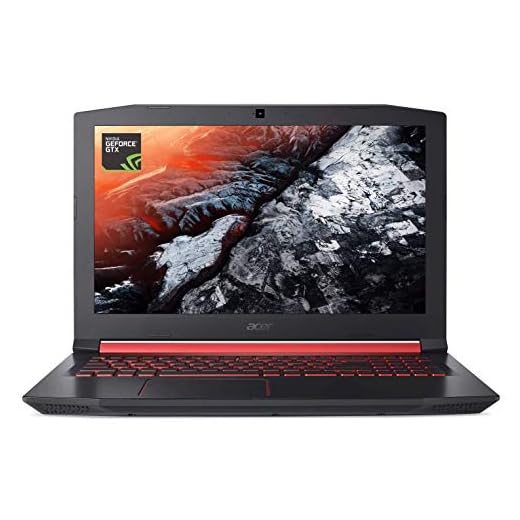 Acer Nitro 5 Gaming Laptop, Intel Core i5-7300HQ, GeForce GTX 1050 Ti, 15.6" Full HD, 8GB DDR4, 256GB SSD, AN515-51-55WL