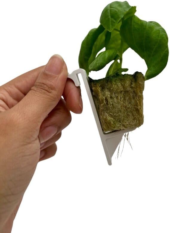Tower Garden Vertical Growing Clip, White, Small, 30 Count, UV Resistant
