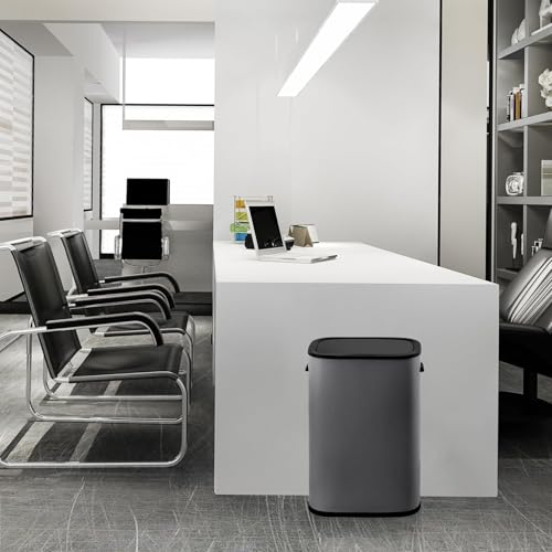 Caneca de basura rectangular con sensor de movimiento 55L miniatura 5