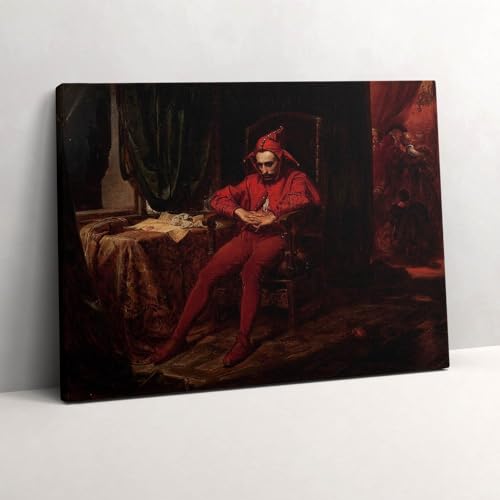 Image sur Toile Jan Matejko Stańczyk Murale d'Art Wallfluent 80x60cm