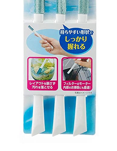 Amazon | GEX おそうじラクラク お掃除スティック 3本入 水槽用 小さな