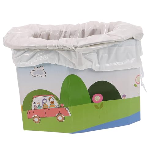 Ipetboom 1Set Portable Car Toilet for Foldable Travel Potty Lightweight Design for Camping Outdoor Activities and Emergency Use Convenient and Space Saving