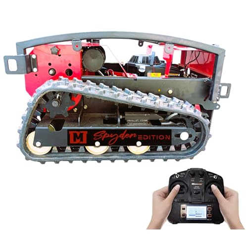 DareDevil Mower Remote Control Lawn Mower | 55-Degree Slope Climb | 24 Inch Cut | 6L Gas Tank | Brushless Drive Motor | 9hp Gas Engine | Snowplow (Optional)