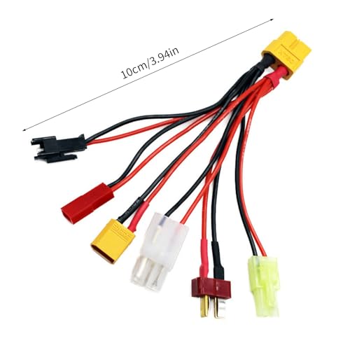 Cable divisor Aviation Grade 6 Way XT60 para UAV miniatura 5