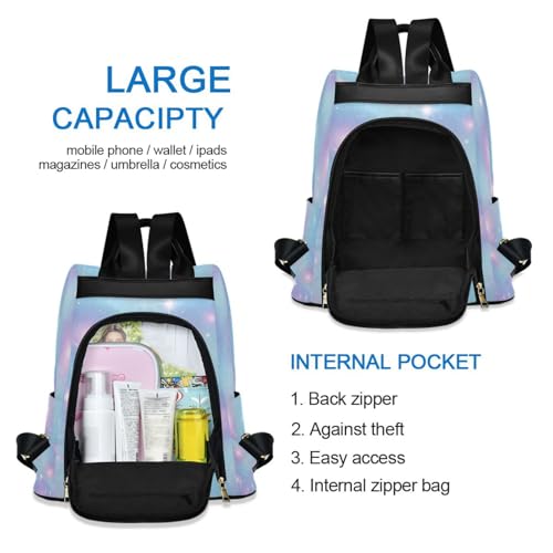 Mochila para mujer antirrobo con bolsillo trasero espaciosa y comoda 5
