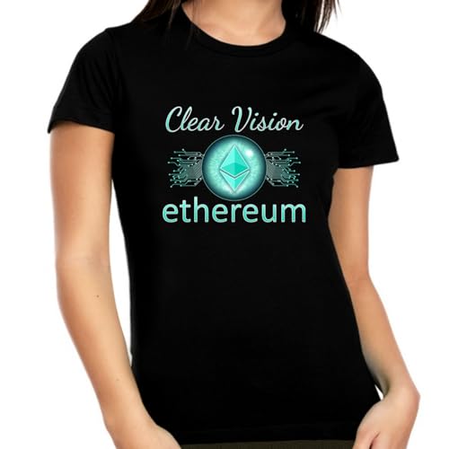 Crypto Shirts for Women Plus Size Ethereum Shirt Crypto Shirts for Women Crypto Shirt ETH Ethereum Shirt