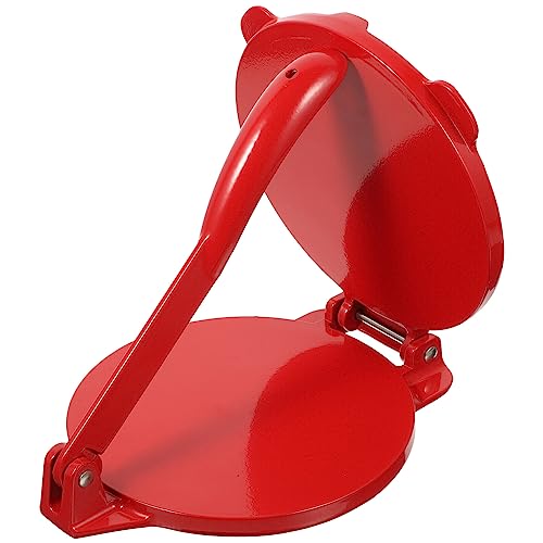 Tofficu Folding Aluminum Maize Tortilla Maker Durable Pie Press Machine Kitchen Supply