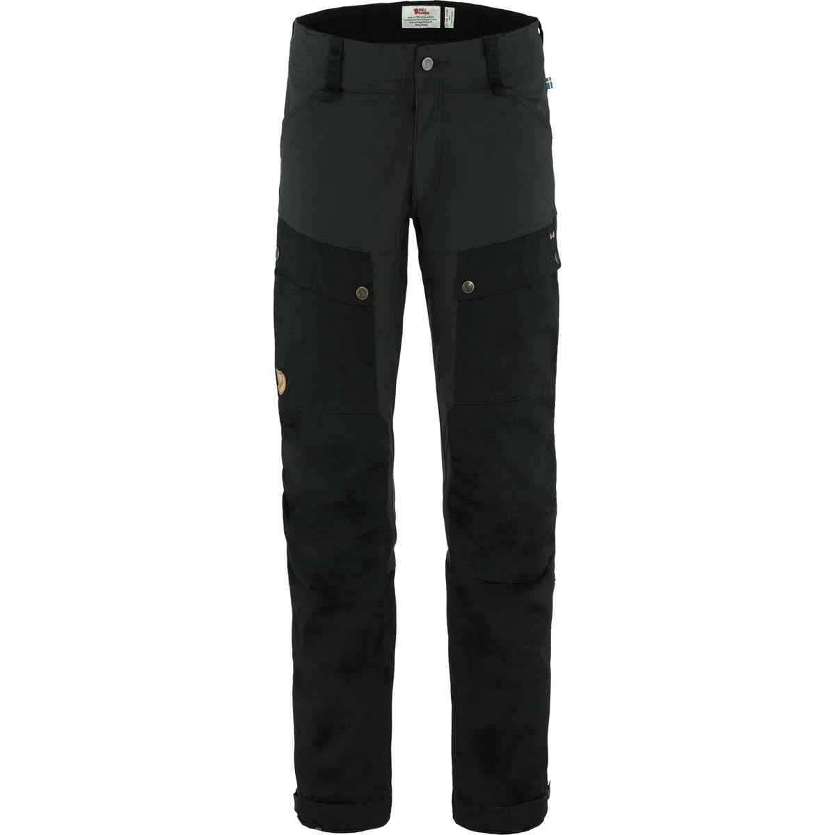 Fjallraven 87176-550 Keb Trousers M Pantaloni Sportivi Uomo Black Taglia 50/R-image