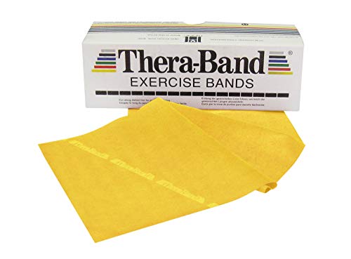 Thera-Band-b Bande de Résistance, extra fin / beige - 46m