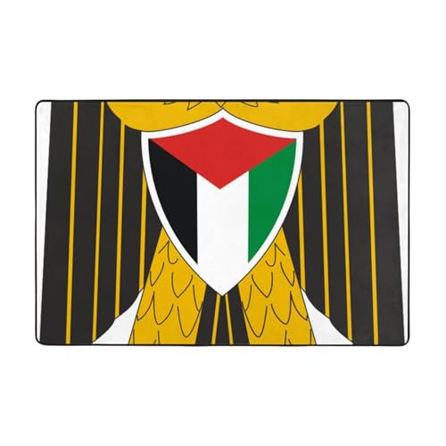 Coat of Arms of Palestine Flannel Rug