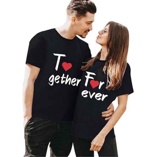 T-shirt pour femme avec imprimé d'amour moderne pour vos sorties décontractées en ville