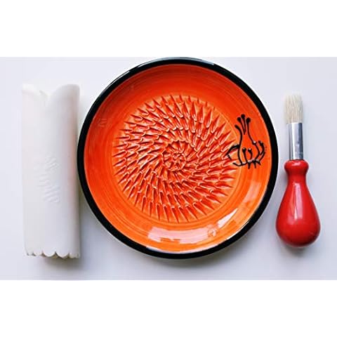 JOSKO Produkte 2739 Knoblauch, rot Reibeteller Set Cover