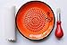 Produktbild JOSKO Produkte 2739 Knoblauch, rot Reibeteller Set, Keramik, orange