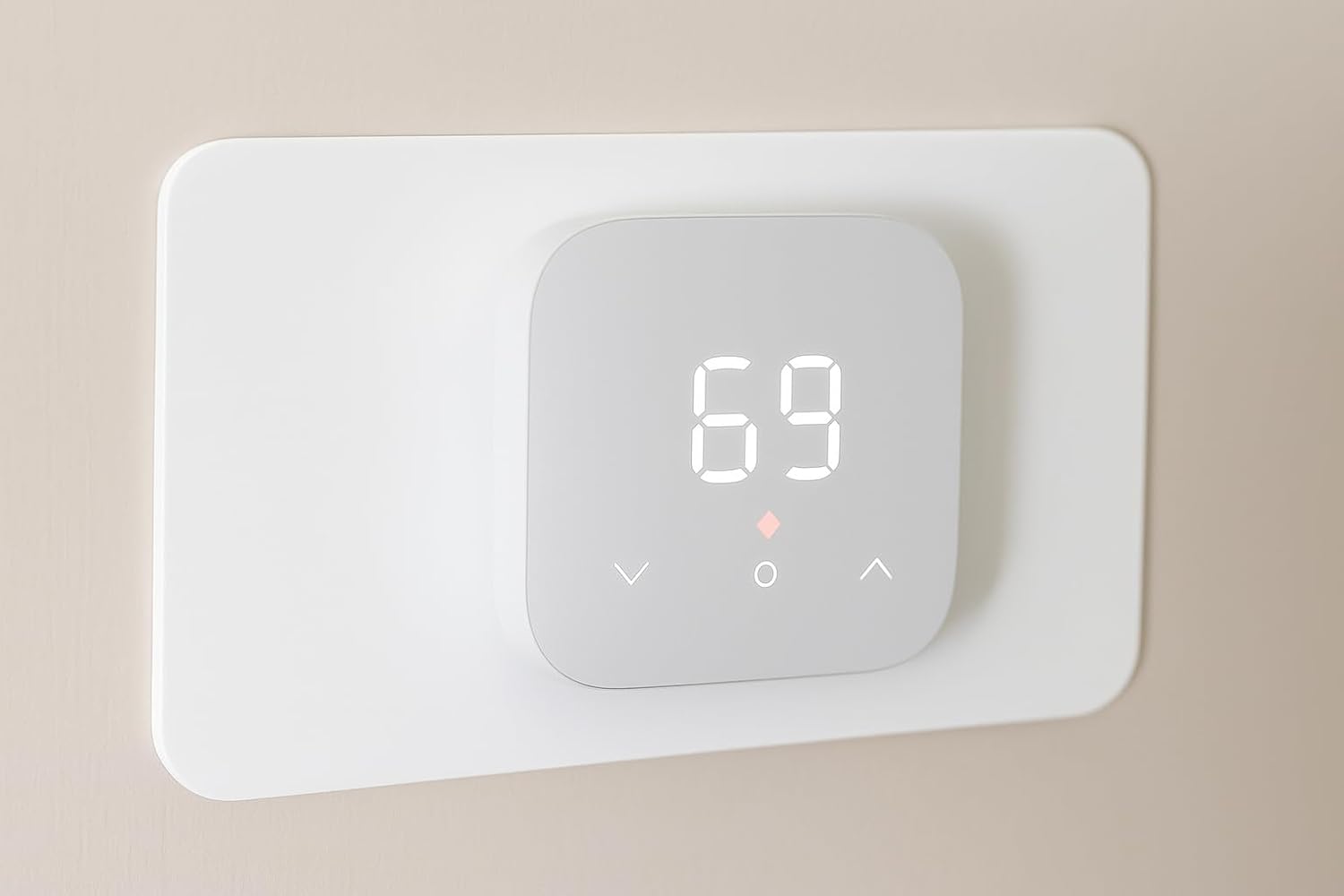 Amazon Smart Thermostat Extended Wall Plate Trim Cover (2021-2023), Paint and Damage Cover (6.1″ x 8.2″)
