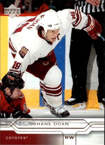 2004-05 Upper Deck Series 1 Hockey 132 Shane Doan Phoenix Coyotes Official NHL Trading Card (Stock Photo Shown, Near Mint to Mint Condition)