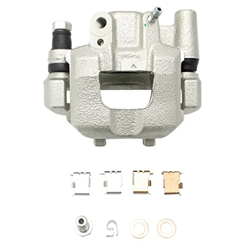 Image of TRQ Rear Brake Pad and Rotor Set Ceramic Solid Rotors Calipers | For 2005-2010 Scion tC