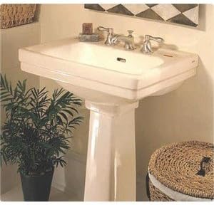 Toto LT532.4#11 Promenade 4-Inch Center Pedestal Basin, Bone