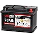 Produktbild Solarbatterie 70Ah 12V Wohnmobil Boot Camping Schiff Rollstuhl REHA Batterie Solar 60Ah (70AH 12V)