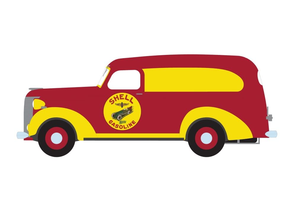 Amazon.com: 1939 Chevy Panel Truck, Red - Greenlight 41140A/48-1