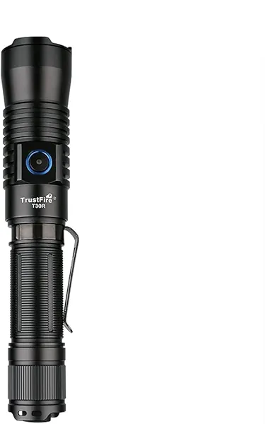TrustFire T30R LEP Flashlight 460 Lumen 1100 Meter Ultra Long Throw Tactical Flashlight USB C Charging LED Flashlights with Battery