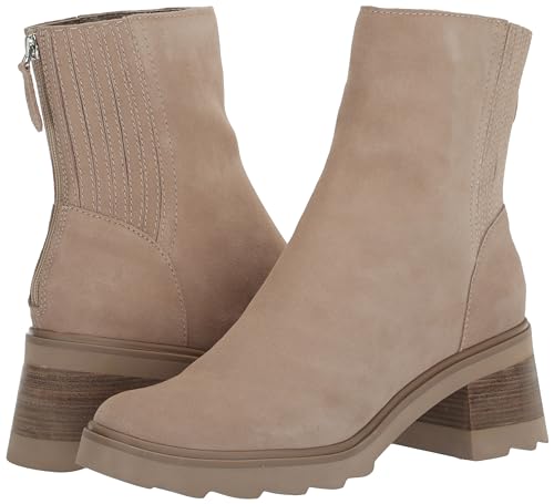 Dolce Vita Bota feminina Martey H2o Fashion, Camurça marrom H2o, 7.5