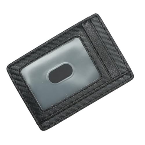 FRCOLOR Texture Rfid Wallet Capacity Credit Card Holder for Men Stylish Lightweight Design for Front Pocket present for Special Occasions