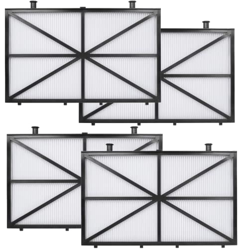 Fil-fresh Robotic Pool Cleaner Filters Replaces for Dolphin M400/M500 & Nautilus CC Plus Ultra Fine Cartridge Filter Panels Part Number 9991432-R4 Pack of 4